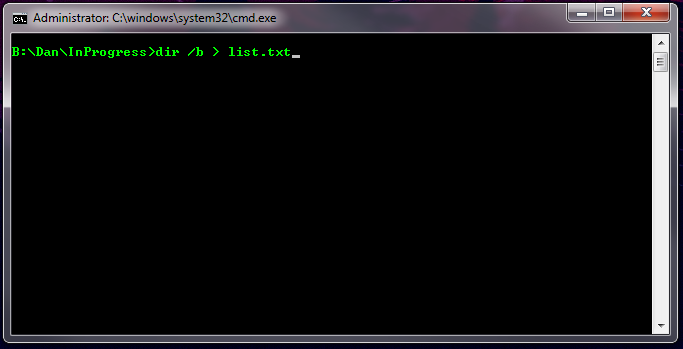 Command Window