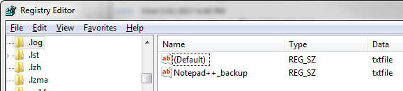 Registry Editor
